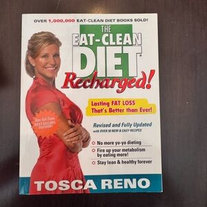 The Eat-Clean Diet Recharged Book by Tosca Reno. Paperback